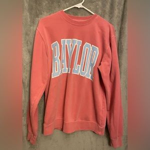 Baylor Women’s Pink Pullover Sweatshirt S
